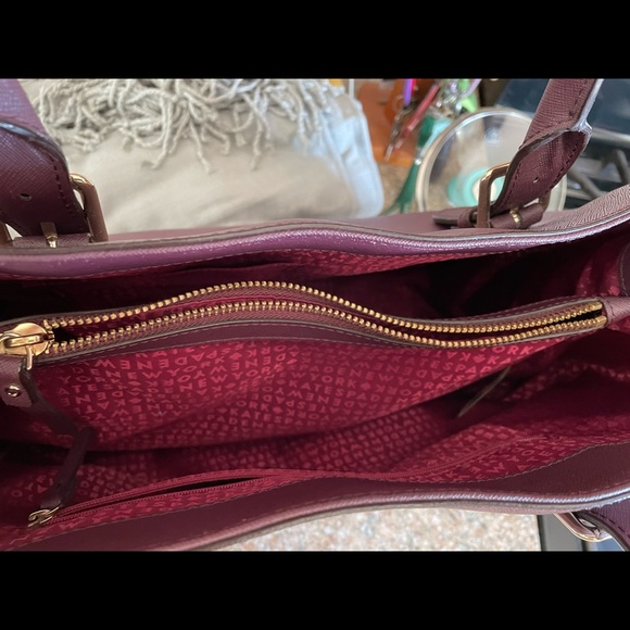 Kate spade wine colored large leather bag - Picture 8 of 8